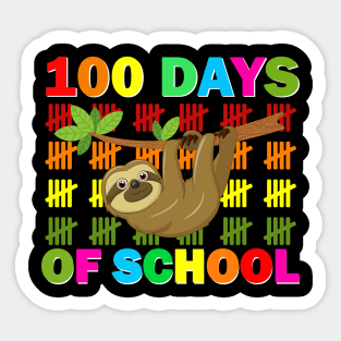 100 days of school Sticker